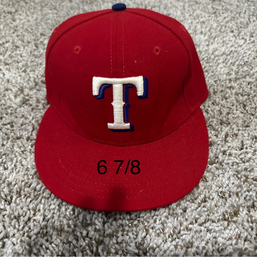 Red Texas Rangers Baseball Cap
